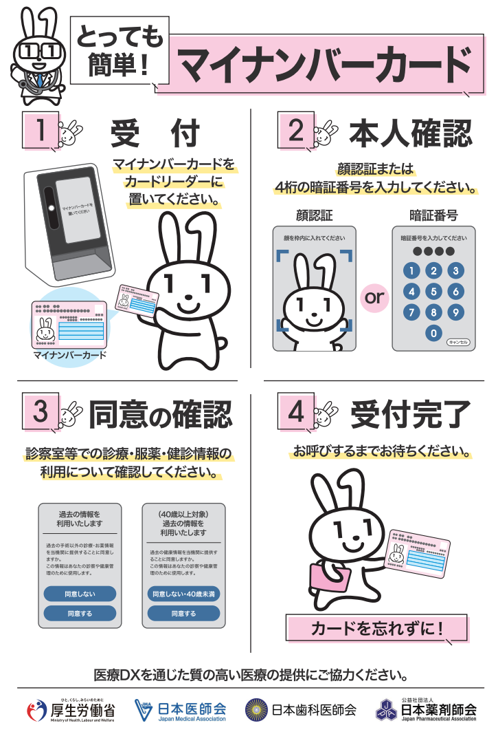 とっても簡単!マイナンバーカード